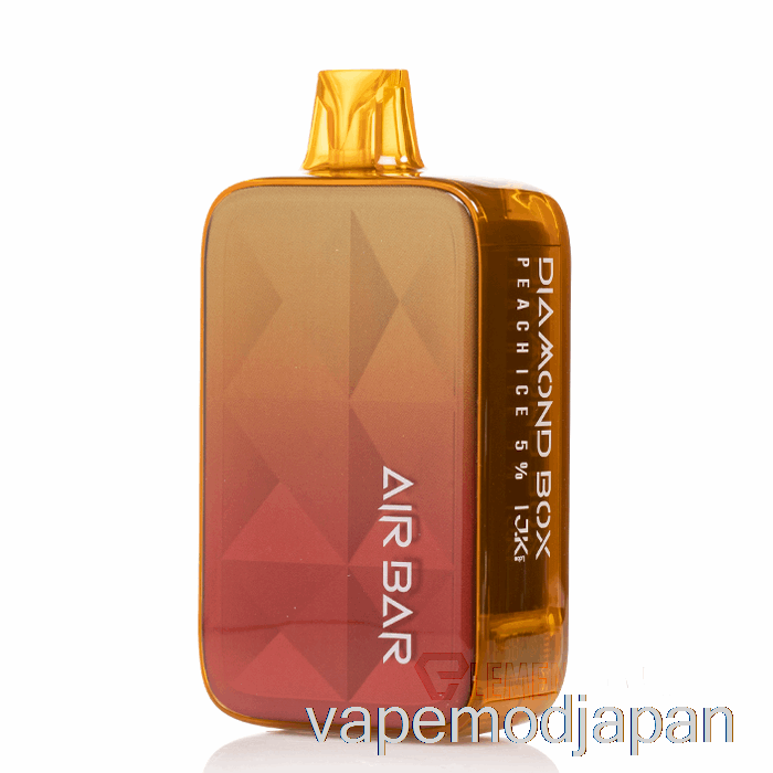 VAPE MOD エアバー ダイヤモンドボックス 20000 使い捨てピーチアイス